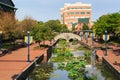 Color on the Creek - Frederick Maryland Royalty Free Stock Photo