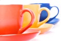 Color cups Royalty Free Stock Photo