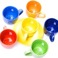 Color cups Royalty Free Stock Photo