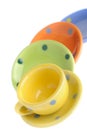Color cups Royalty Free Stock Photo