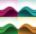 Color curve backgrounds