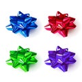 Color decorative gift bows