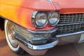 Color details of vintage car Royalty Free Stock Photo