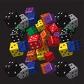 Color Dice Pattern