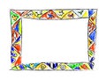 Color Doodles Frame