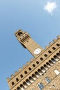 Tower of the Palazzo Vecchio, Florence, Italy Royalty Free Stock Photo