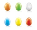 Color easter eggs set