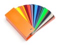Color fan or swatch Royalty Free Stock Photo