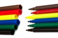 Color felt-tip pens Royalty Free Stock Photo