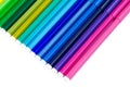 Color felt-tip pens Royalty Free Stock Photo