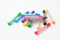 color felt-tip pens