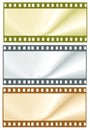 Color film frames Royalty Free Stock Photo