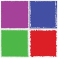 Color Frame Set Royalty Free Stock Photo