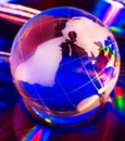 Color globe Royalty Free Stock Photo