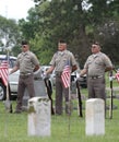 Color Guard Veterans in uniform