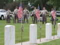 Color Guard Veterans in uniform