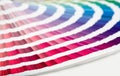 Color guide close-up Royalty Free Stock Photo