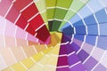 Color guide sampler Royalty Free Stock Photo