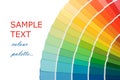 Color guide for selection Royalty Free Stock Photo