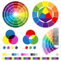 Color guides Royalty Free Stock Photo