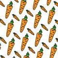 Color healthy carrot fresh vegetable background Royalty Free Stock Photo