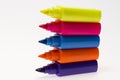 Color Highlight Pens Royalty Free Stock Photo