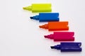 Color Highlight Pens Royalty Free Stock Photo