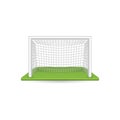 Color Icon - Football goal post Royalty Free Stock Photo