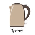 Color illustration of the teapot.