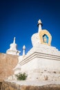 Buddhist stupa in Mongolia Royalty Free Stock Photo