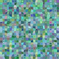 Color irregular rectangle mosaic vector background