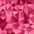 Color irregular triangle mosaic background
