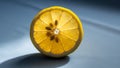 Color of the lemon. The image captures the details and texture Royalty Free Stock Photo