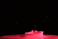 Color Liquid Droplets splashing fluids incredible beautiful abstract Oddities