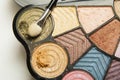 Color make-up palette Royalty Free Stock Photo