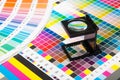 Color management in print production Royalty Free Stock Photo