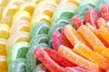 Color marmalade candy jelly sugar Royalty Free Stock Photo