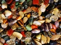 color minerals and gems texture