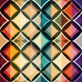 Color mosaic seamless pattern Royalty Free Stock Photo