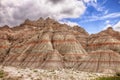 Color Mountains In The Badlands Royalty Free Stock Photo