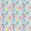 Color musical pattern