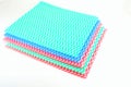 Color napkins Royalty Free Stock Photo
