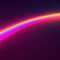 Color neon multicolored lines rays abstract purple background. Royalty Free Stock Photo
