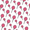 Color nice balloon fun object background