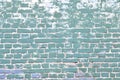 Color painted brickwork background old heterogeneous texture