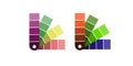 color palatte icon with new design Royalty Free Stock Photo