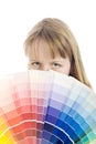 Color palette Royalty Free Stock Photo