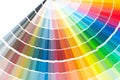 Color palette, color guide, paint samples, color catalog Royalty Free Stock Photo