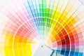 Color palette, color guide, paint samples, color catalog Royalty Free Stock Photo