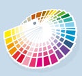 Color palette guide.